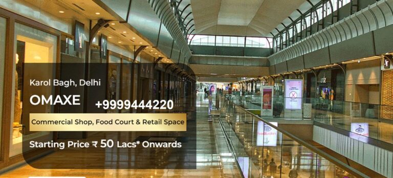 Why Owning a Commercial Shop in Omaxe Karol Bagh is a Smart Investment