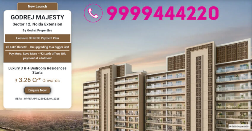 Godrej Majesty New Launch Project In Noida Extension