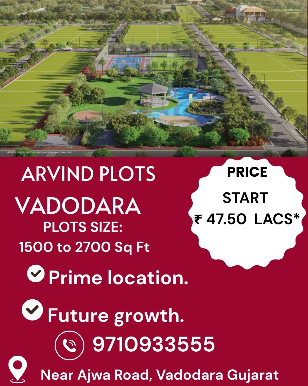 Arvind vadodara plots1